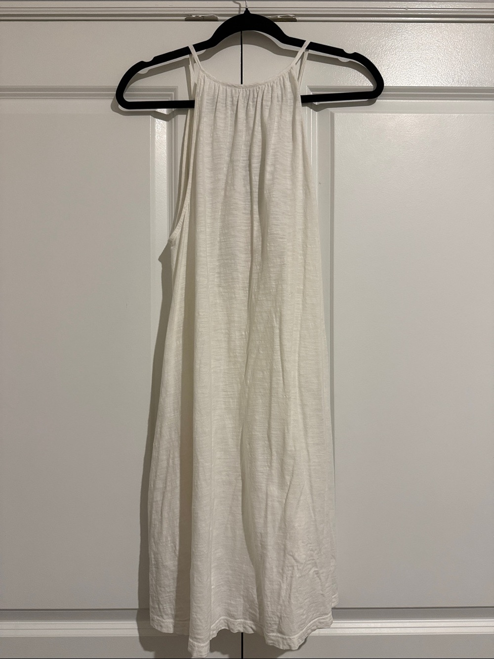 Roxy Ivory Sleeveless Sundress with Colorful Embroidered Panel - Picture 6 of 6